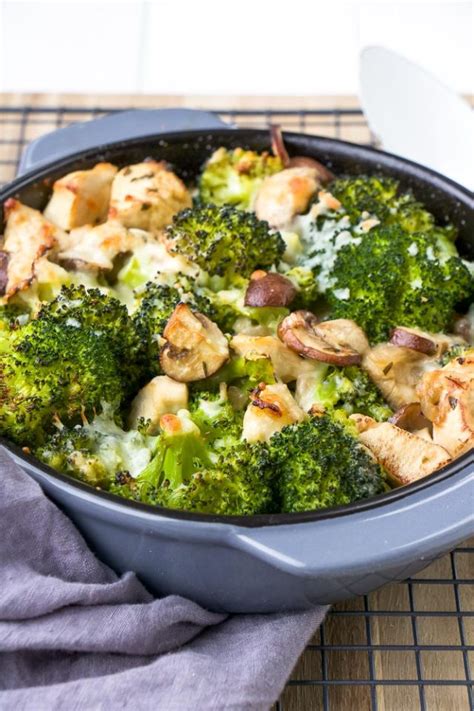 Ovenschotel Met Broccoli Kip En Champignons Mind Your Feed