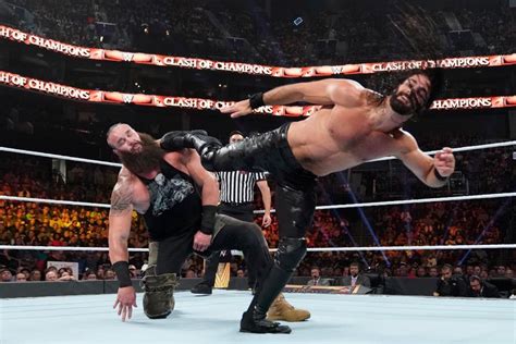 Cageside Community Star Ratings Seth Rollins Vs Braun Strowman Cageside Seats