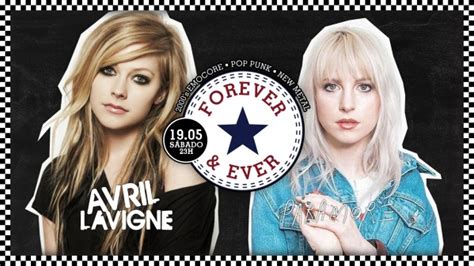 Forever Ever Avril Lavigne Vs Paramore Em S O Paulo Sympla