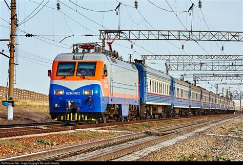 Kazakhstan Railways KZ4AC at Ala-Aygir, Kazakhstan by Alexandr Zaleskiy ...