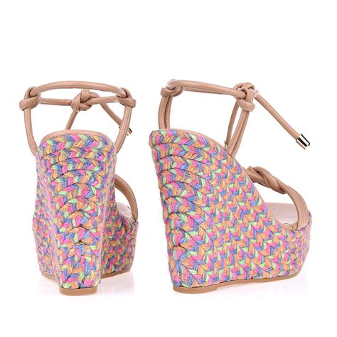 UZA Shoes Plataforma Salto Alto New Couro Nude Coleção Primavera Verão 2022