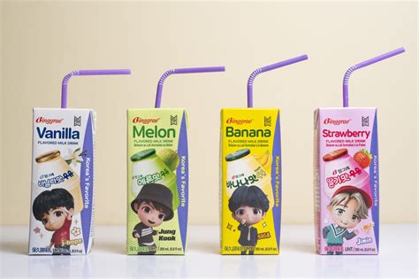 Armys Start Off Bts Next Chapter With Binggrae Milk X Tinytan