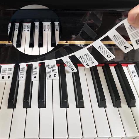 Amazon Piano Keyboard Stickers For Beginner Removable Piano