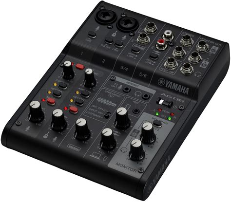 Yamaha AG06 MK2 schwarz