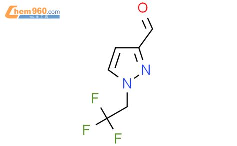 1310379 34 0 1 2 2 2 trifluoroethyl 1H pyrazole 3 carbaldehyde化学式结构式