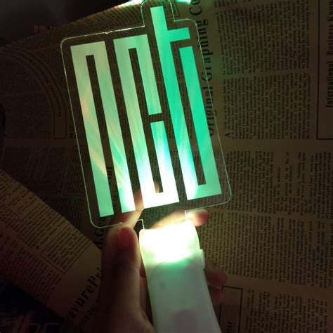 Jual Grosir Lightstick Nct Fan Made Nctzen Lampu Tangan Konser Taeyong