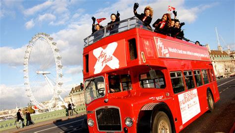 British Bus Tourist City Sightseeing Open Top Traditional And Modern