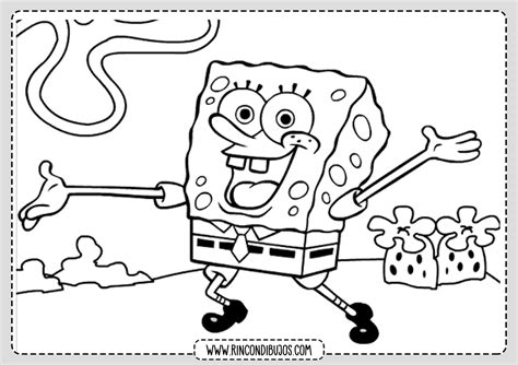 Dibujos De Bob Esponja Para Colorear Rincon Dibujos