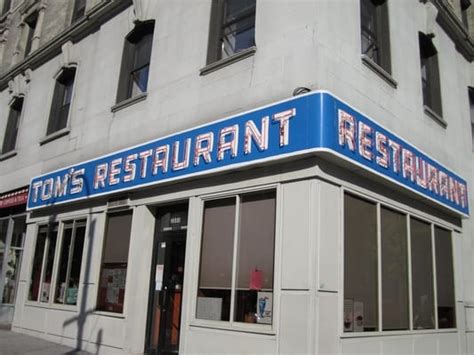 Toms Restaurant Diners Morningside Heights New York Ny