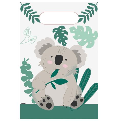 Uitdeelzakjes Koala Kinderfeestje 8st Jokershop Be