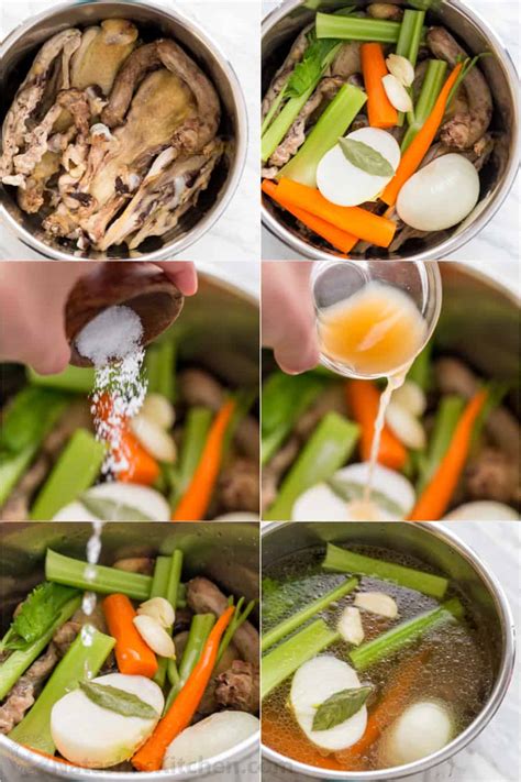 Chicken Stock Chicken Bone Broth Ways Natashaskitchen