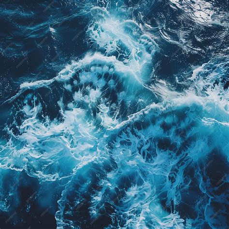 Premium Photo | Ocean waves calming