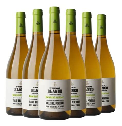 Vino Fuego Blanco Gewurztraminer Caja X 6 X 750ml