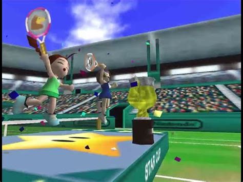 Mario Tennis 64 Doubles Star Cup Nina And Kate GBC Characters YouTube