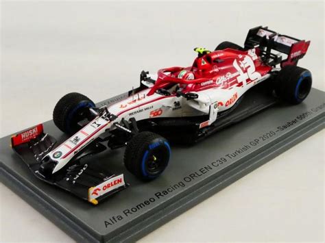 Alfa Romeo C39 2020 Spark Model 1:43 S6493 - Modellini F1 Diecast