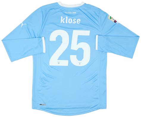 Lazio Match Issue Home Shirt Klose