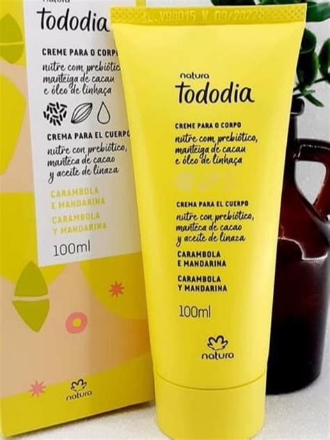 Natura Todo Dia Carambola E Mandarina Creme Para O Corpo Creme