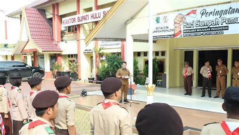 Pemkab Hsu Melepas Peserta Pertikawan Regional Kalimantan Tahun