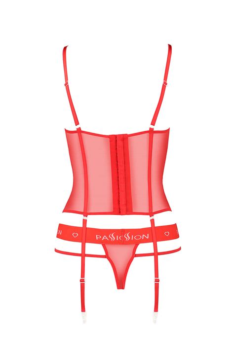 Gorset Sexy Passion Kyouka Corset Red Sklep Kontri Pl