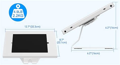 Abovetek Anti Theft Tablet Stand Ipad Locking Security Stand