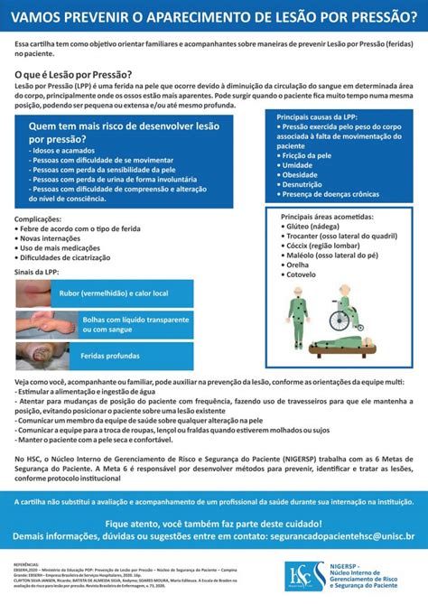 Meta 6 Prevenção de Lesão por Pressão Hospital Santa Cruz