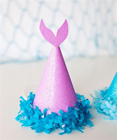 Sparkly Mermaid Tail Party Hats Hostess With The Mostess®