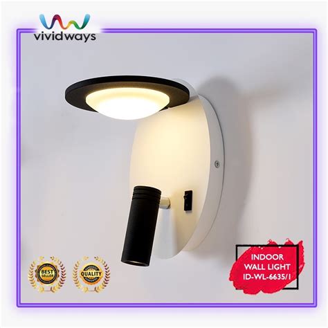 K Vividways Modern Out In Door Led Wall Light K Id Wl