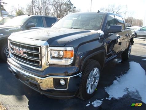 2014 Iridium Metallic Gmc Sierra 1500 Sle Crew Cab 4x4 91048002