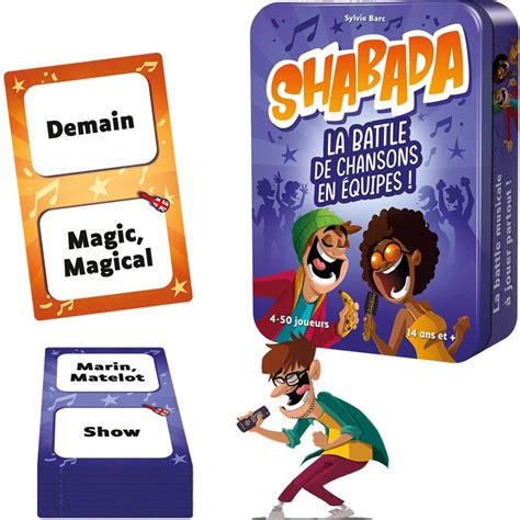 Shabada La Battle De Chansons En Quipes Boutique Bcd Jeux