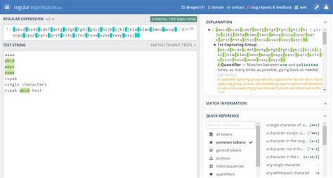 Php Regex Special Characters To Find The Four Sequential Characters In Php