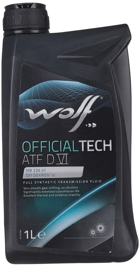 Fitandfix Wolf Official Tech Automatic Transmission Fluid Dexron Vi 1