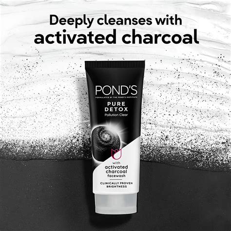 Ponds Pure Detox Face Wash G Idnii