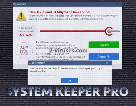 Systemkeeperpro How To Remove Dedicated Viruses