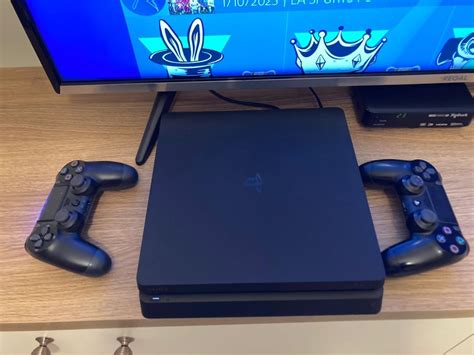 Playstation 4 Slim 1 Tb çift kol Oyun ve Oyun Konsolları 1684549015