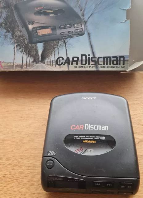 Sony Car Discman D 802k Black Portable Compact Cd Player £100