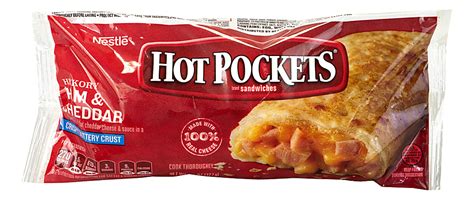 Hot Pockets Hickory Ham Cheddar Cheese Sandwiches Oz Box Of