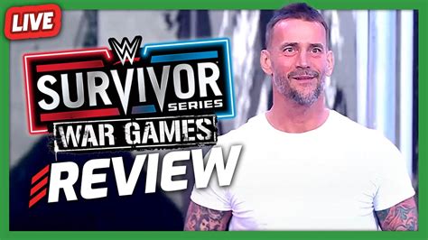 Cm Punk Returns Wwe Survivor Series 2023 Review War Games Youtube