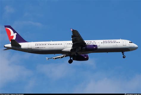 B MBB Air Macau Airbus A321 231 Photo By Suparat Chairatprasert ID