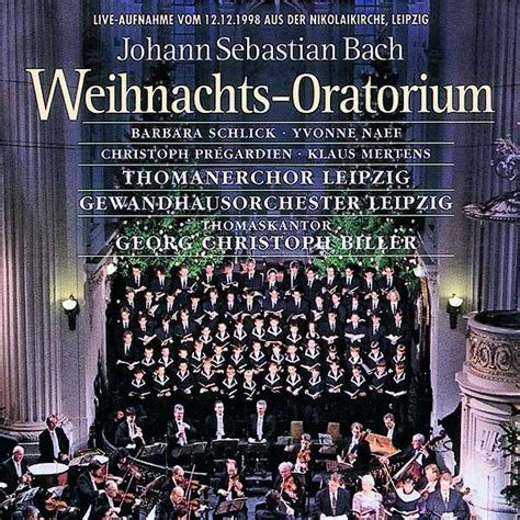 Johann Sebastian Bach Weihnachtsoratorium BWV 248 2 CDs Jpc