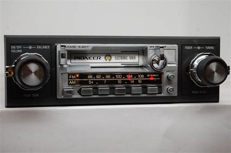 Vintage Pioneer Ke 2100 Amfm Cassette Car Stereo Ford Chevy Mopar Rare