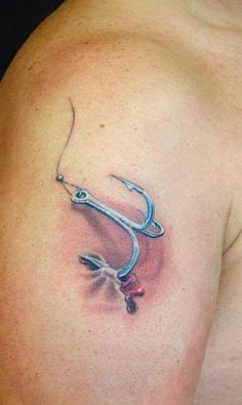 Top 60 Fish Hook Tattoo Fishing Tattoos Ideas September 2019