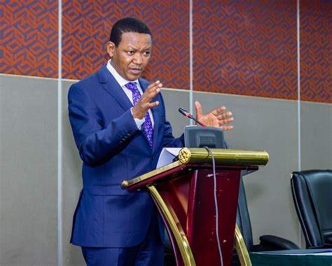 Ministry Of Tourism And Wildlife Cabinet Secretary Dr Alfred Mutua