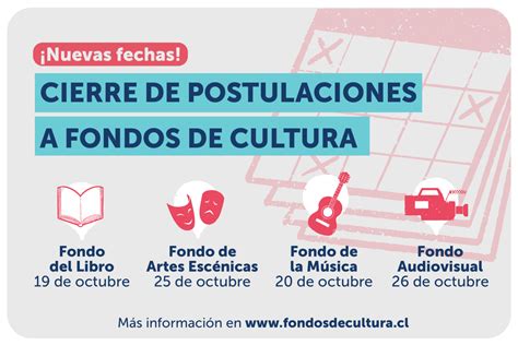 Ministerio De Las Culturas Extiende Calendario De Postulaciones De