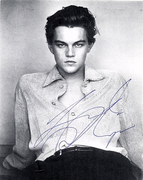 Lot Detail - Leonardo DiCaprio Vintage Signed c.1997 Titanic-Era 4" x 6 ...