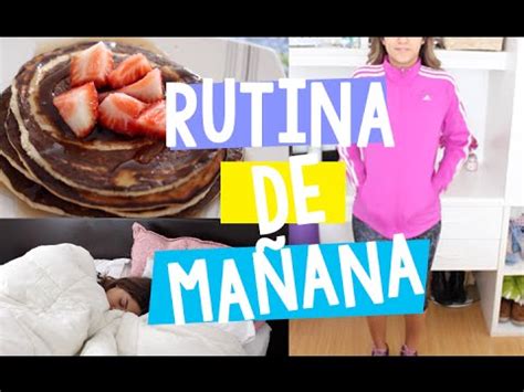 MI RUTINA POR LAS MAÑANAS fabi YouTube