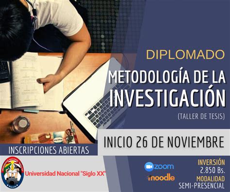 Diplomado en Metodología de la Investigación Taller de Tesis