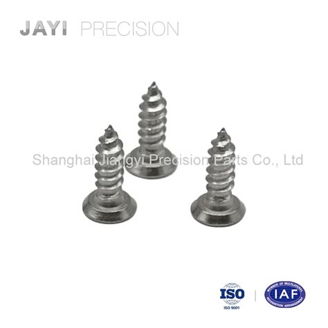 Stainless Steel Undercut Countersunk Head Phillips Cross Recess Drive