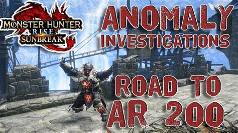 Monster Hunter Rise SUNBREAK ROAD TO AR 200 WOW This Is A Grind