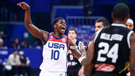 USA Vs Jordan Recap Fiba Basketball World Cup 2023