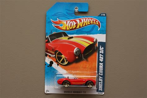 Hot Wheels Muscle Mania Shelby Cobra S C Red Kmart Excl